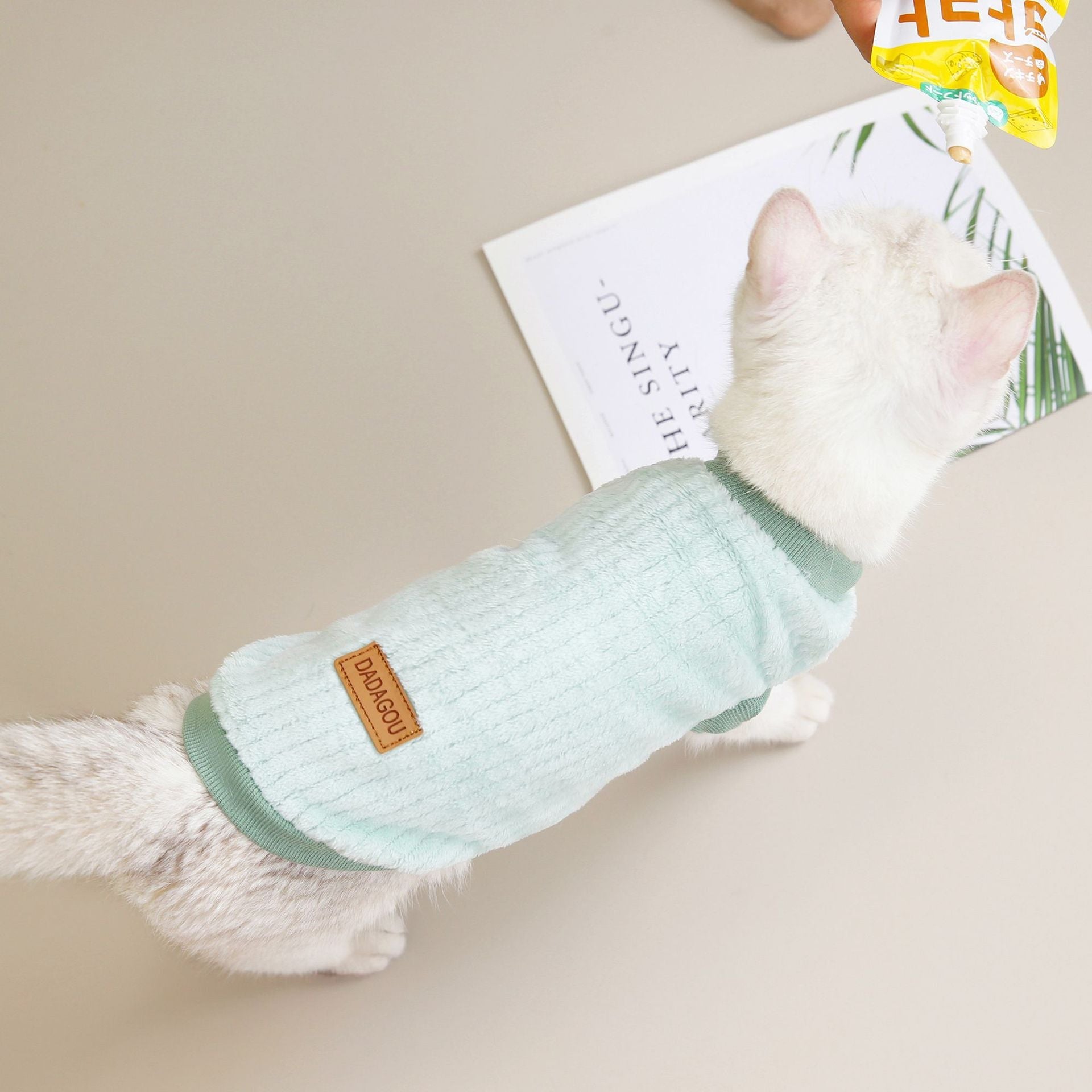 Warm Cozy Knit Sweater Clothing For Pets