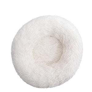 Round Cotton Pet Winter Warm Sleeping Bed Kennel